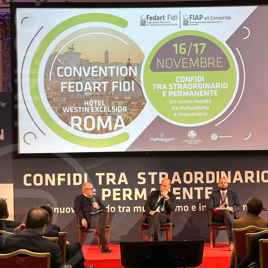 UNI.CO. partecipa alla convention Fedart Fidi a Roma